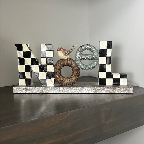 MacKenzie-Childs Farmhouse Holiday Noel Sign